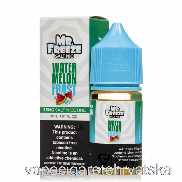 Vape Hrvatska Watermelon Frost - Mr Freeze Salts - 30ml 35mg